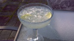 Mexican margarita with Contreau and Triple Sec from Paggi Pazzo.